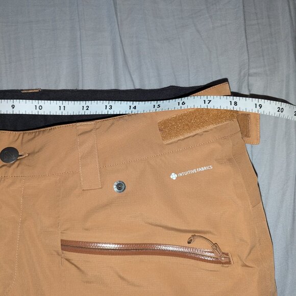 Tan Flylow Fae Insulated Snowboard Ski low rise Snow Pant sz XL 14-16 - Picture 8 of 11